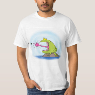 T-shirt Drôle dessin de grenouille.