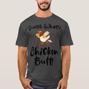 T-shirt Drôle Devinez Quel Beurre De Poulet
