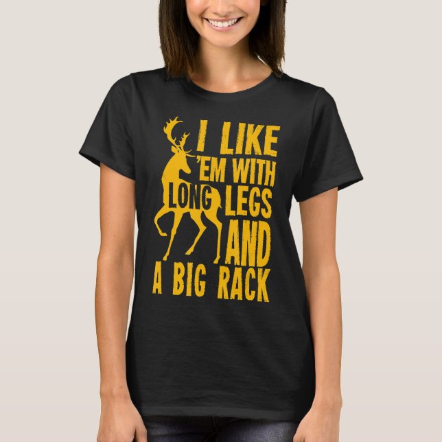 T-shirt Drôle Devis Chasse De Cerfs Don Pour Chasseurs (Devant)