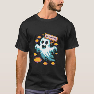 T-shirt Drôle d'Halloween 404 Boo non trouvé Fantôme