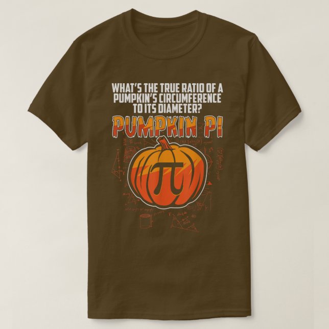 T-shirt drôle d'Halloween de Thanksgiving Pumpkin  (Design devant)
