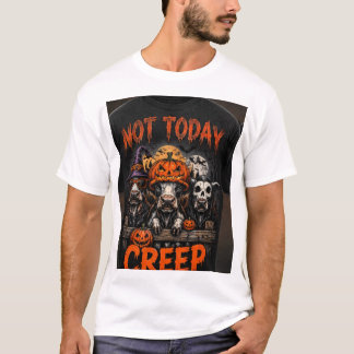 T-shirt drôle d'Halloween de vaches Pas aujourd'hu