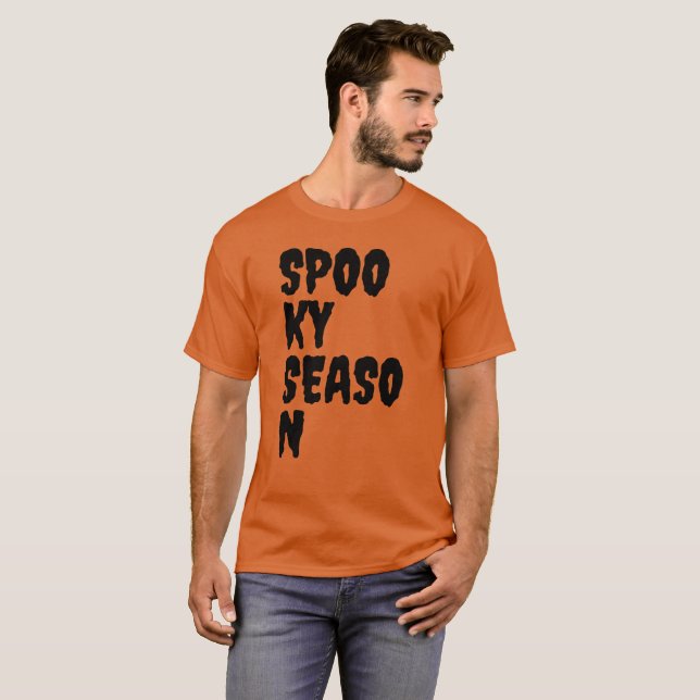 T-shirt Drôle d'Halloween SAISON SPÉCIAL FÉRIES (Devant entier)