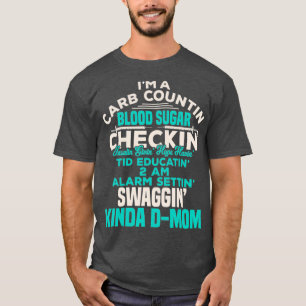T-shirt Drôle Diabétique Type 1 Soutien à la sensibilis
