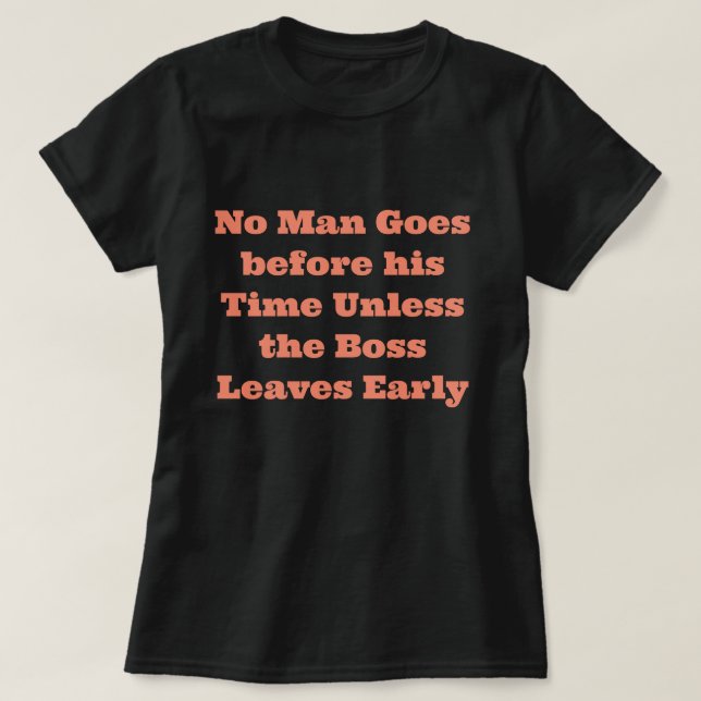 T-shirt drôle dicton (Design devant)