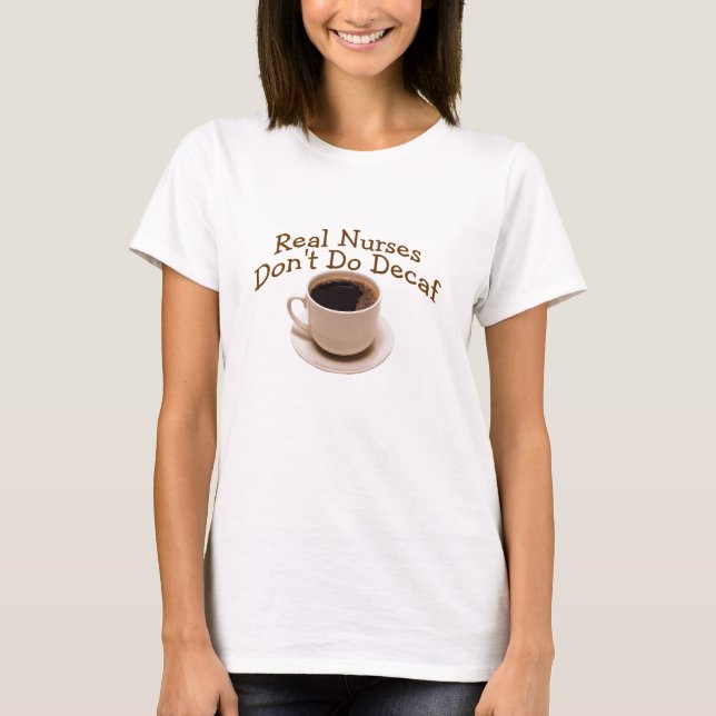 T-shirt drôle d'infirmière (Devant)