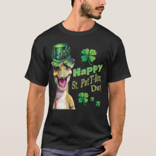 T-shirt Drôle Dinosaure Irlandais St. Patricks