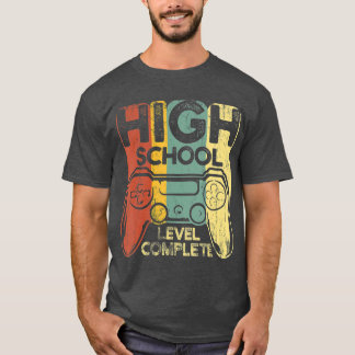 T-shirt Drôle Diplôme de niveau secondaire Terminé