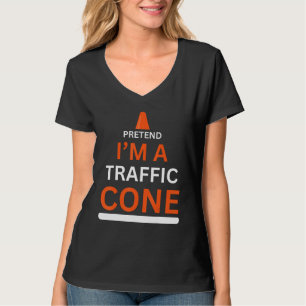T-shirt Drôle dire prétendre que je suis un costume de côn