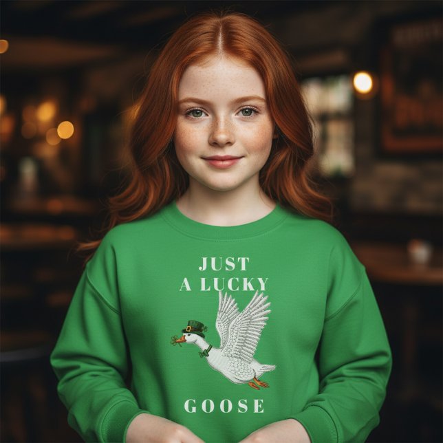 T-shirt Drôle d'Irlandais Saint-Patrick juste une oie chan (Créateur téléchargé)