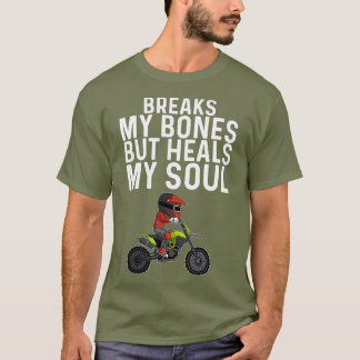 T-shirt Drôle Dirt Vélo Cadeau Hommes Femmes Motocross Rid