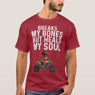T-shirt Drôle Dirt Vélo Cadeau Hommes Femmes Motocross Rid