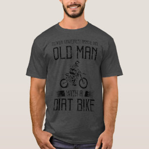 T-shirt Drôle Dirt Vélo Cadeau Pour Motocross Lover Pèr