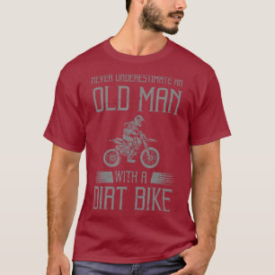 T-shirt Drôle Dirt Vélo Cadeau Pour Motocross Lover Père