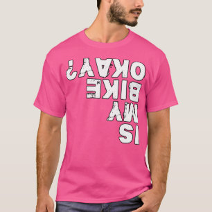 T-shirt Drôle Dit Cycliste Vélo Trekking Bmx Mtb