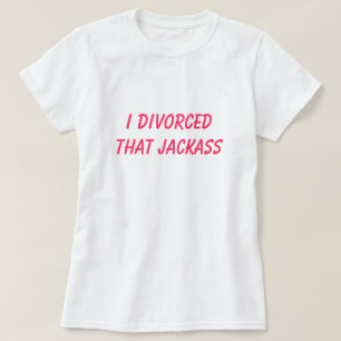 T-shirt Drôle Divorce Son Côté De L'Histoire Humour Plaisa