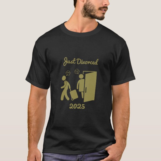T-shirt Drôle Divorce Sympathy Dons (Devant)