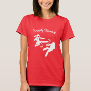 T-shirt Drôle Divorce Sympathy Dons