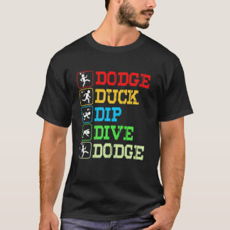 T-shirt Drôle Dodge Dodge Duck Dip Dive Dodge