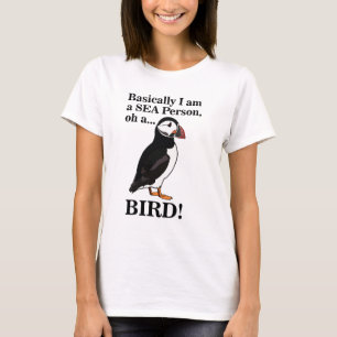T-shirt Drôle d'oiseau de mer Macareux