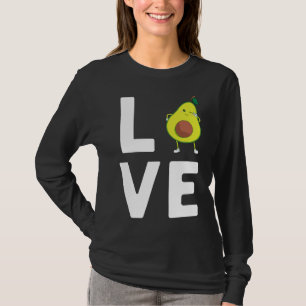T-shirt Drôle Don Avocado Pour Hommes Femmes Sain Dessert