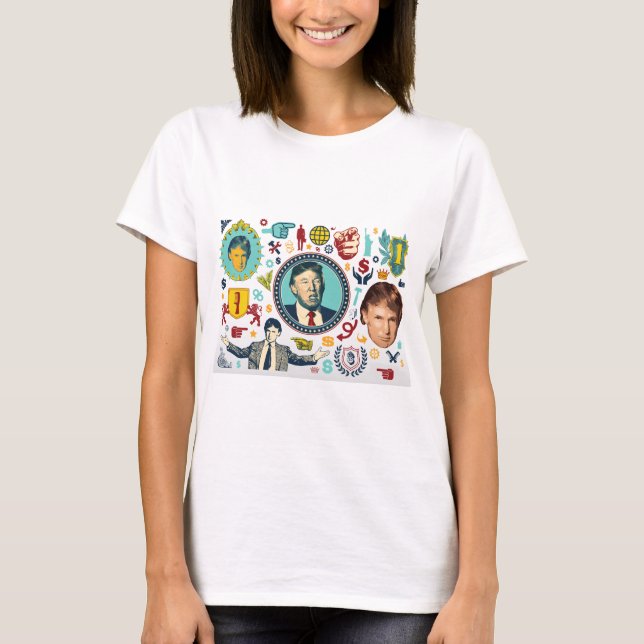 T-shirt drôle donald trump (Devant)