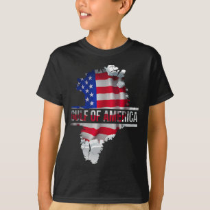 T-shirt Drôle Donald Trump Drapeau Américain Canada Groenl