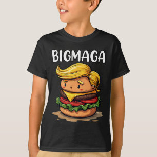 T-shirt Drôle Donald Trump Fabriquant Des Fries Françaises