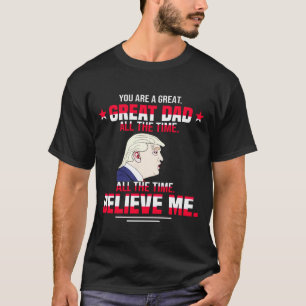 T-shirt Drôle Donald Trump Fête des pères