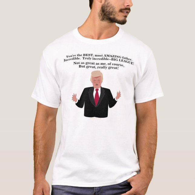 T-shirt Drôle Donald Trump Grand Père Humour politique (Devant)