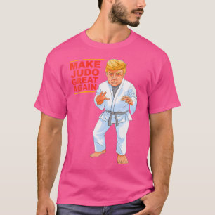 T-shirt Drôle Donald Trump Judo