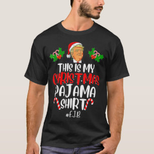 T-shirt Drôle Donald Trump Père Noël C'Est Mon Paja De Noë