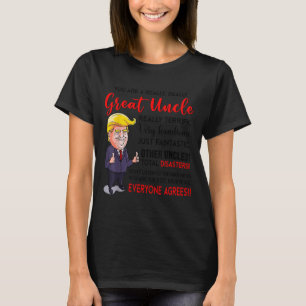 T-shirt Drôle Donald Trump Vous Êtes Un Vraiment Grand Onc