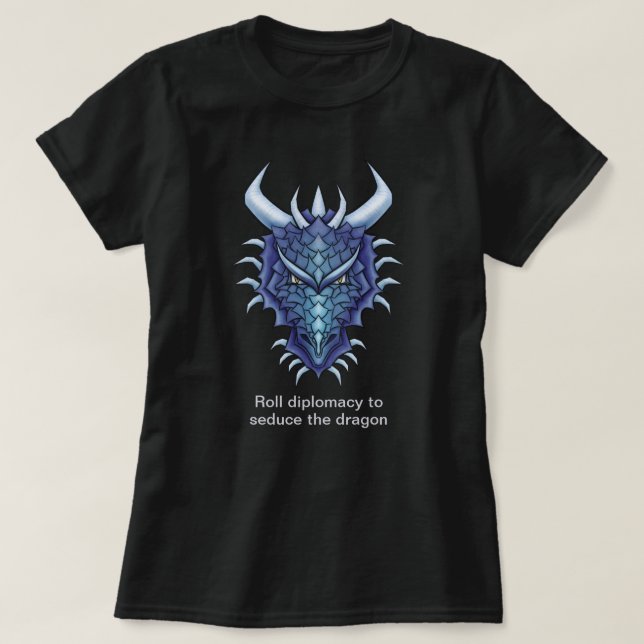 T-shirt Drôle Donjons Et Dragons (Design devant)