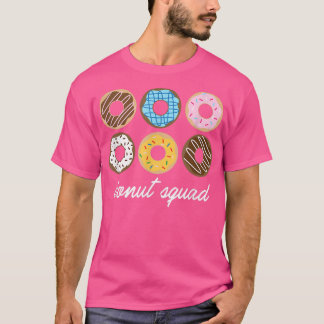 T-shirt Drôle Donut, Donut Squad Mignonne Cadeau