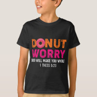 Drôle Donut Religieux Inquiète Dieu Vous Fera Ense
