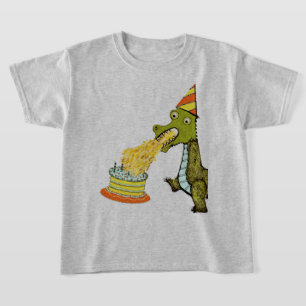 T-shirt Drôle Dragon d'anniversaire