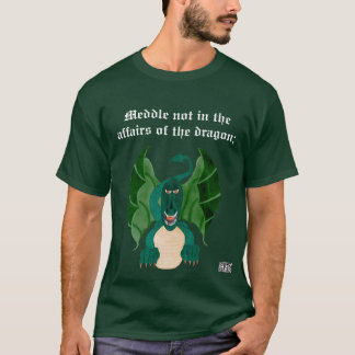 T-shirt Drôle Dragon Tee