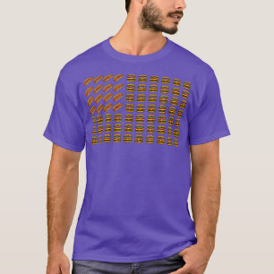 T-shirt Drôle Drôle 4 juillet Hotdogs Burger USA
