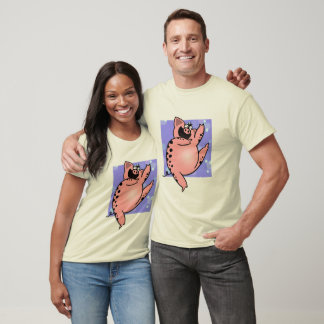 T-shirt Drôle Drôle Danser un cochon / Danser drôle Cochon