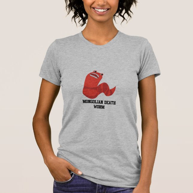 T-shirt Drôle Drôle Dessin Mort Mongole Wprm (Devant)