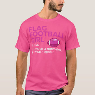 T-shirt Drôle Drôle Football Fille Définition