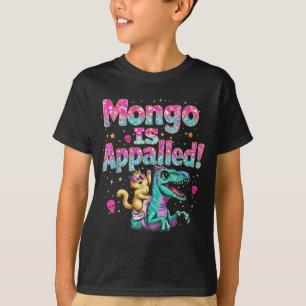 T-shirt Drôle Drôle Mongo Révoltée Princesse Chat