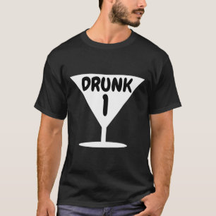 T-shirt Drôle Drunk 1 Party Chose Halloween Costume