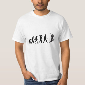 T-shirt drôle du football d'évolution