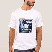 T-shirt drôle du mème du chat Smudge