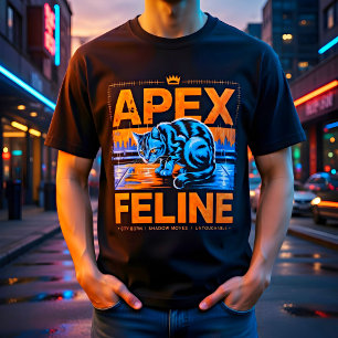T-shirt drôle d'urbanisme pour amateur de chats Ap