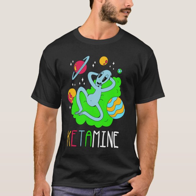 T-Shirt drôle d'urgence de cheval de Kétamine (Devant)