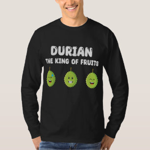 T-shirt Drôle Durian King Of Fruits En tenue Amateurs de f