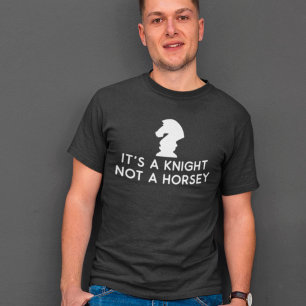 T-shirt Drôle Échecs C'est Un Chevalier Pas un Cheval